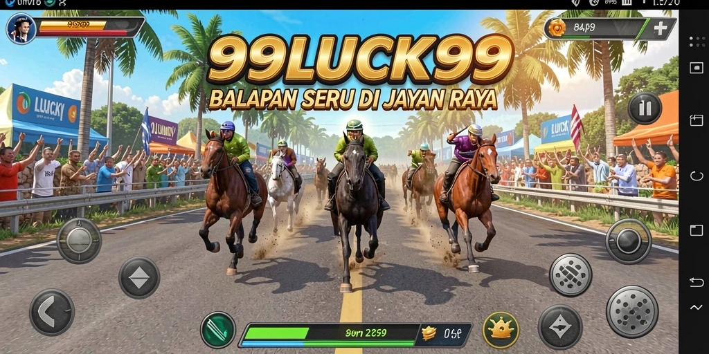 Gameplay Racing seru di 99LUCK99 dengan mobil cepat dan lintasan menantang.