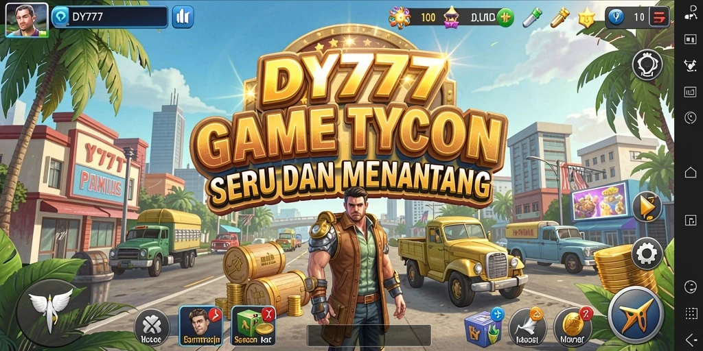 Tangkapan layar dari gameplay Tycoon DY777 yang seru.