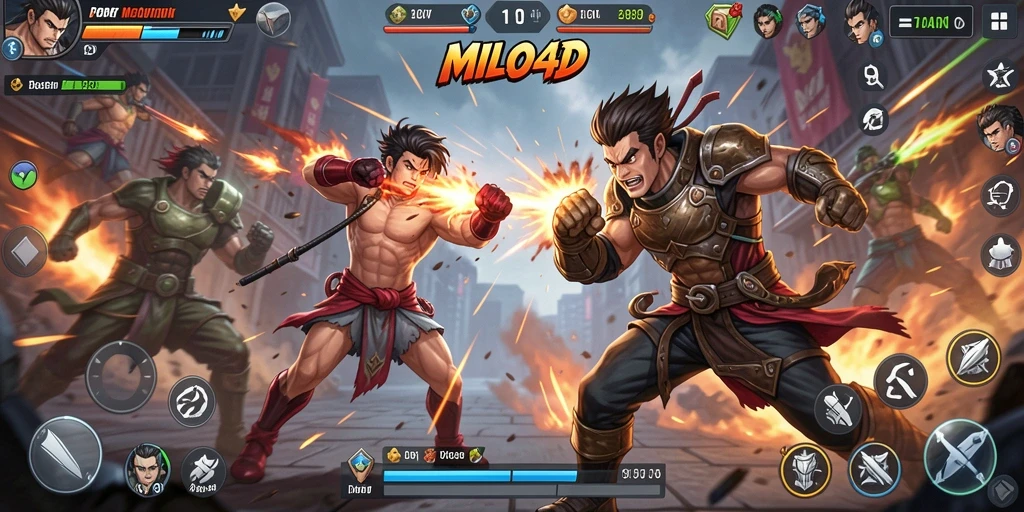 Gambaran gameplay seru dalam MILO4D yang penuh aksi.