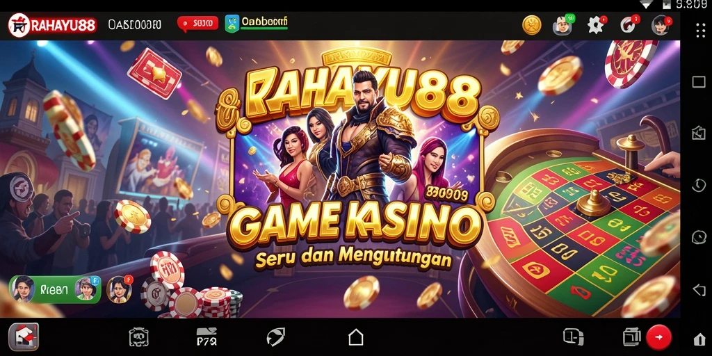 Tangkapan layar RAHAYU88 menampilkan gameplay seru dari permainan Kasino.